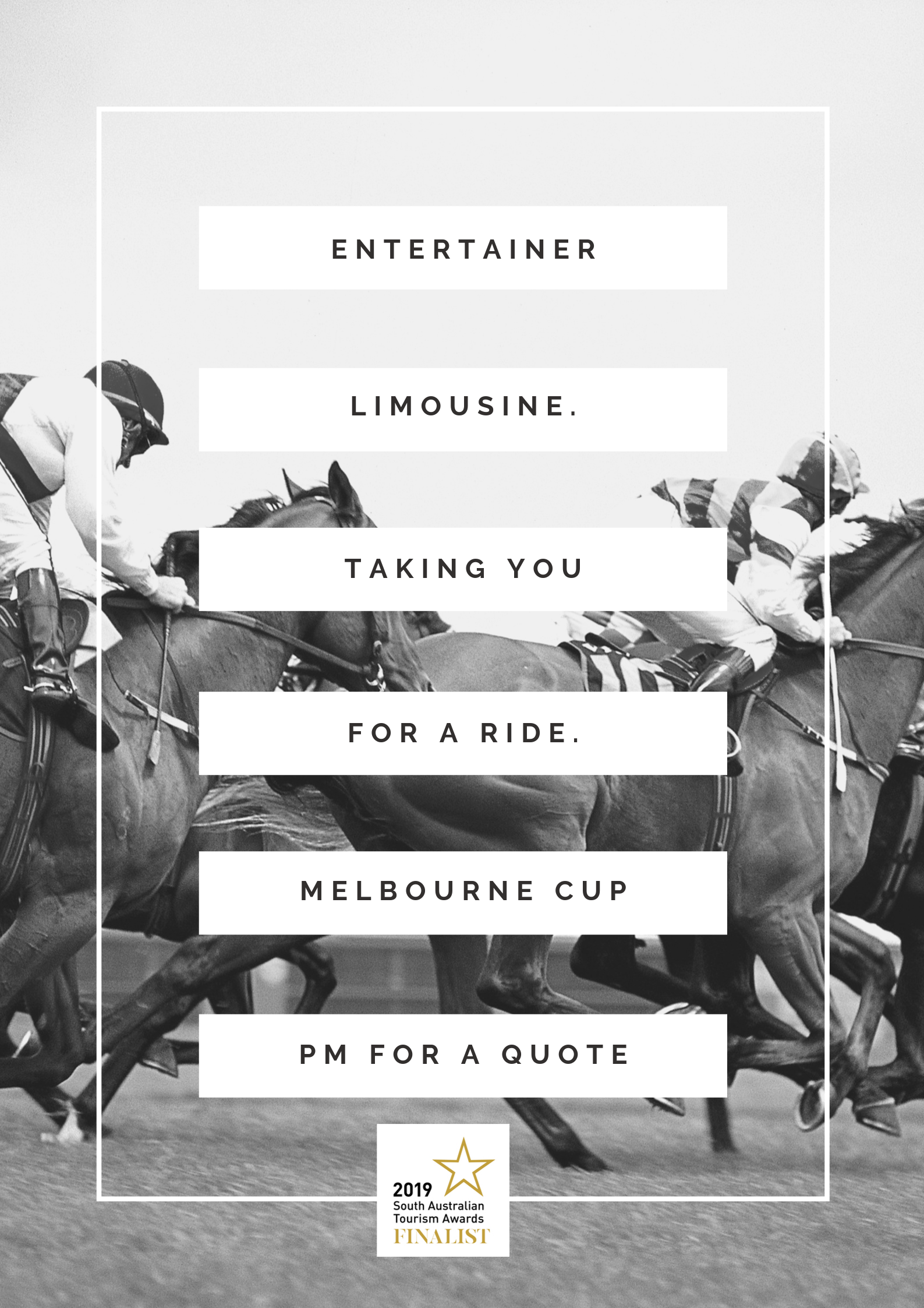 Greyscale Photo Horse Quote Poster Greyscale Photo Horse Quote Poster
